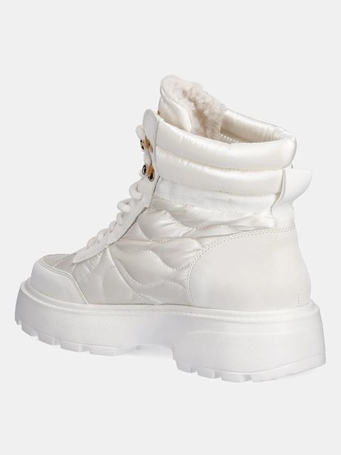 Blauer workery BLANCA damskie kolor biały na platformie lekko ocieplone F5BLANCA03/NYP - zdjęcie produktu nr 2