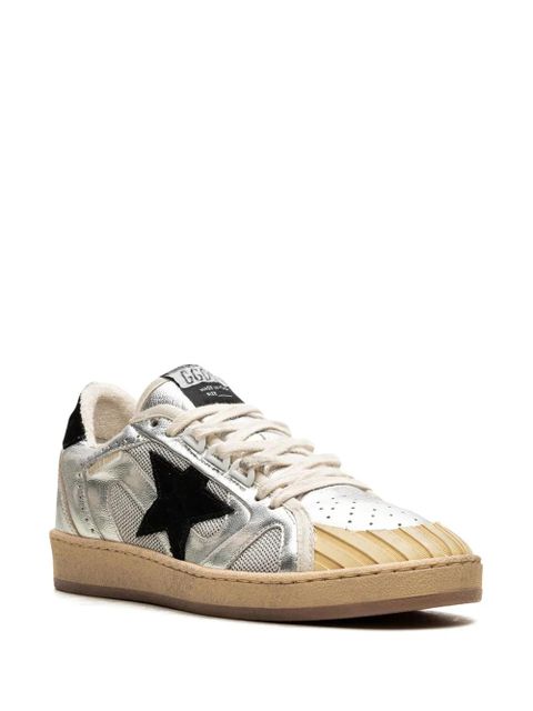 Golden Goose Ball-Star "Silver/Black" sneakers - Grey