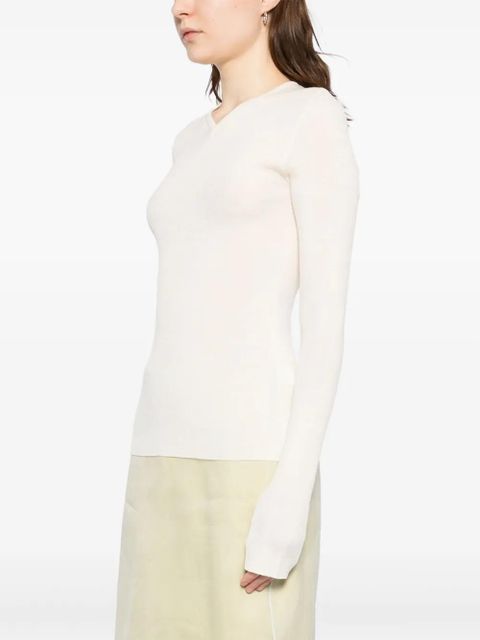 KHAITE Tania top - Neutrals