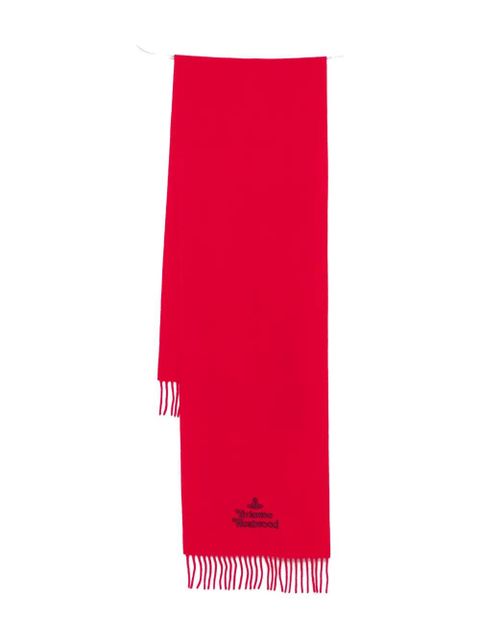 Vivienne Westwood logo-embroidered scarf
