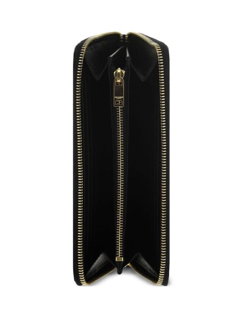 Saint Laurent Monogram zip-around wallet - Black