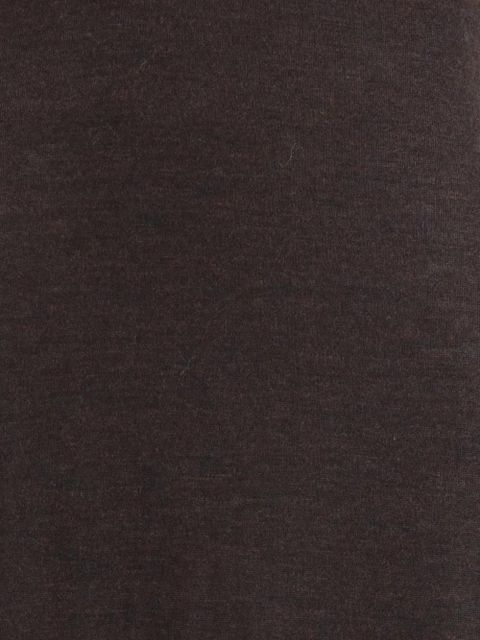 Ferragamo short-sleeves maxi dress - Brown