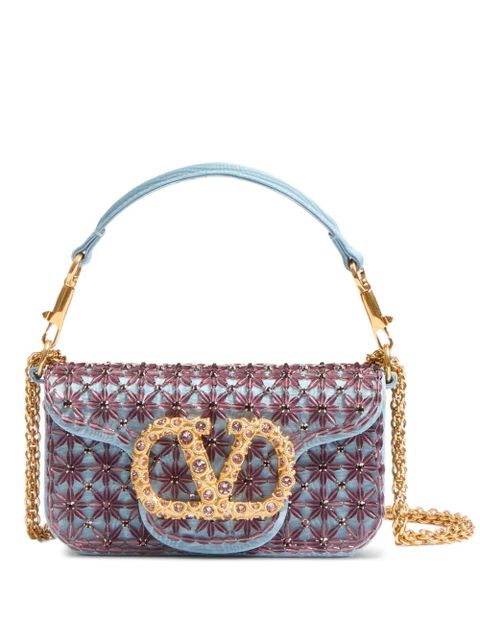 Valentino Garavani small Locò shoulder bag - Blue - zdjęcie produktu nr 1