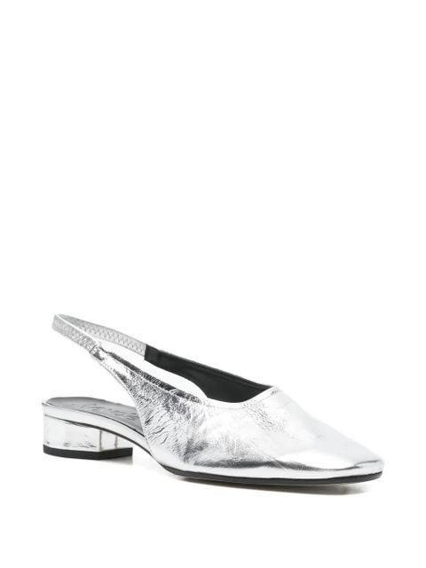 Aeyde Dua heeled pumps - Silver - zdjęcie produktu nr 2