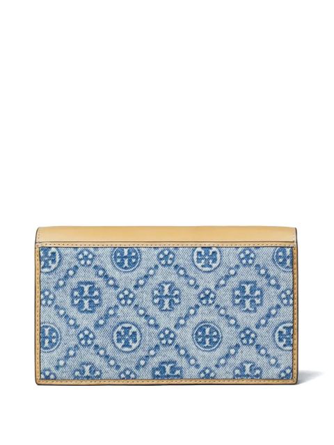 Tory Burch T monogram cross body bag - Blue