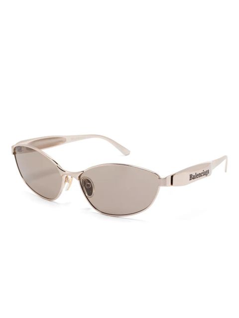 Balenciaga Eyewear oval-frame sunglasses - Gold - zdjęcie produktu nr 2