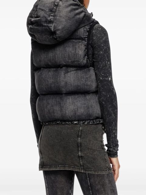 Diesel W-Hopper vest - Black