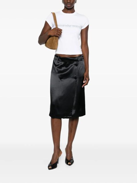 Alexander Wang cotton T-shirt - White - zdjęcie produktu nr 2