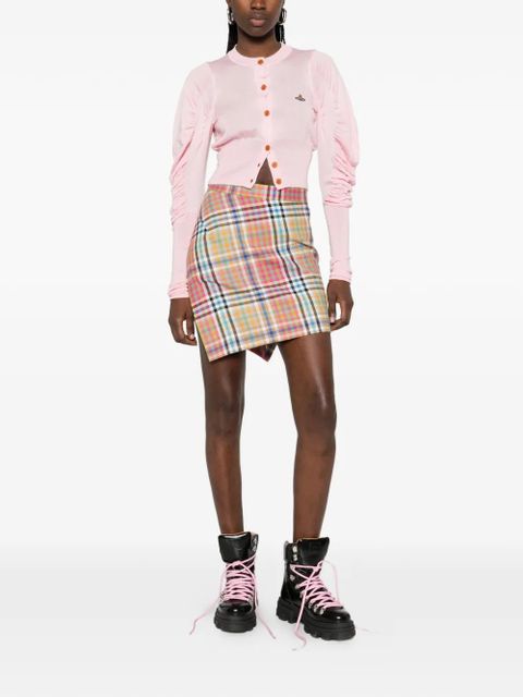 Vivienne Westwood button puff-sleeve cardigan - Pink - zdjęcie produktu nr 2