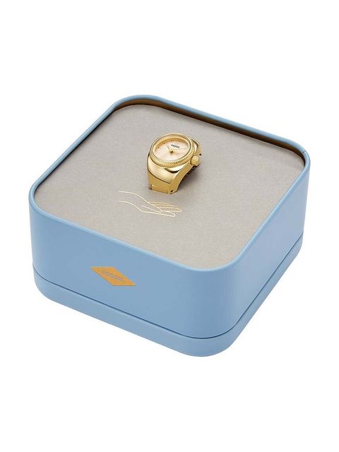 Fossil pierścionek z zegarkiem