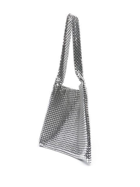 Rabanne Pixel tote bag - Silver