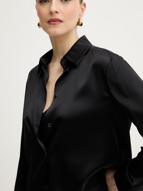 MM by Max Mara koszula z dodatkiem jedwabiu QUARTO