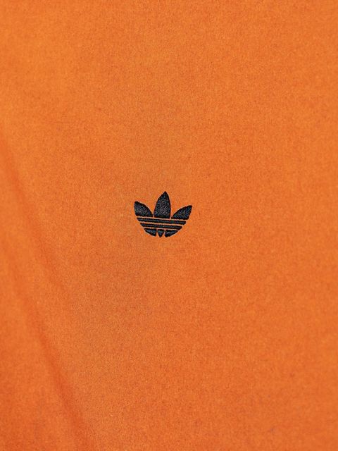 adidas Originals bluza damska kolor pomarańczowy z aplikacją JW7259
