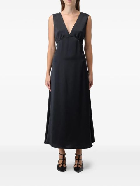 Weekend Max Mara V-neck dress - Black - zdjęcie produktu nr 1