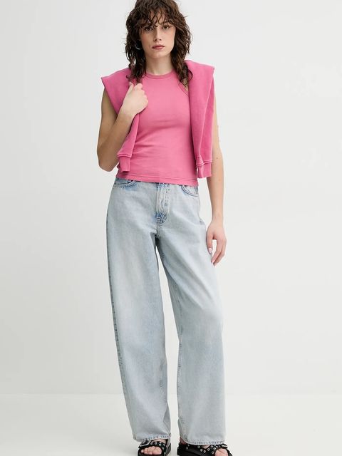 Samsoe Samsoe top bawełniany - zdjęcie produktu nr 2