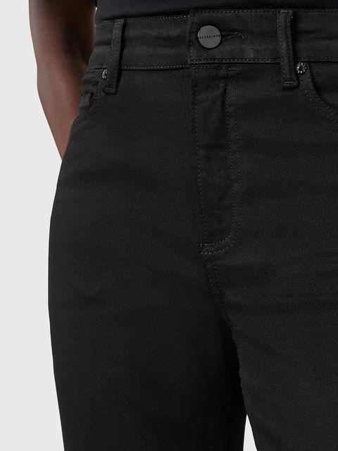 AllSaints jeansy HALDAN damskie high waist W009ED - zdjęcie produktu nr 2