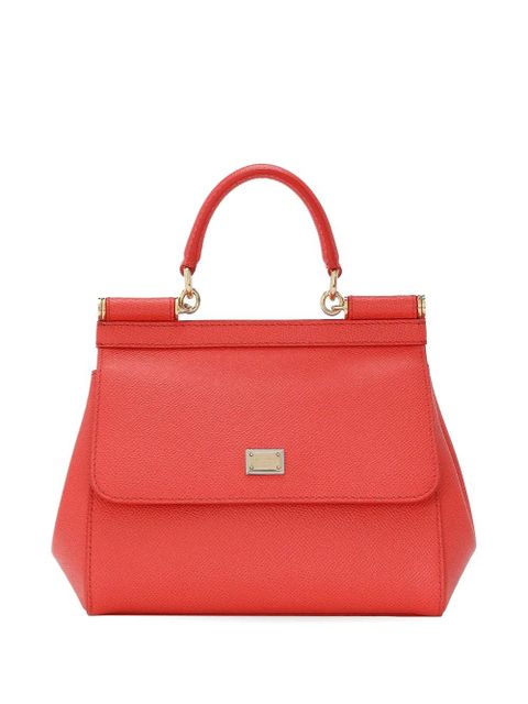 Dolce & Gabbana medium Sicily tote bag - Orange - zdjęcie produktu nr 1