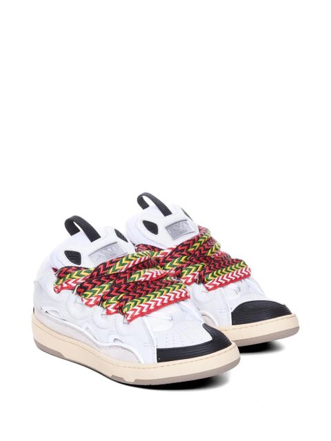 Lanvin Curb round-toe sneakers - White - zdjęcie produktu nr 2