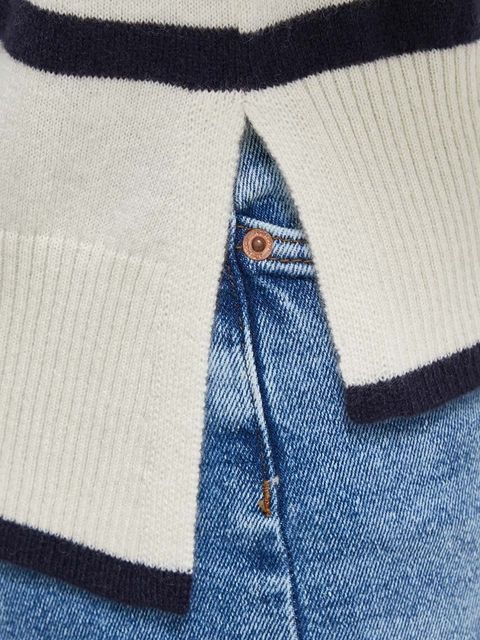 United Colors of Benetton sweter kaszmirowy kolor beżowy lekki