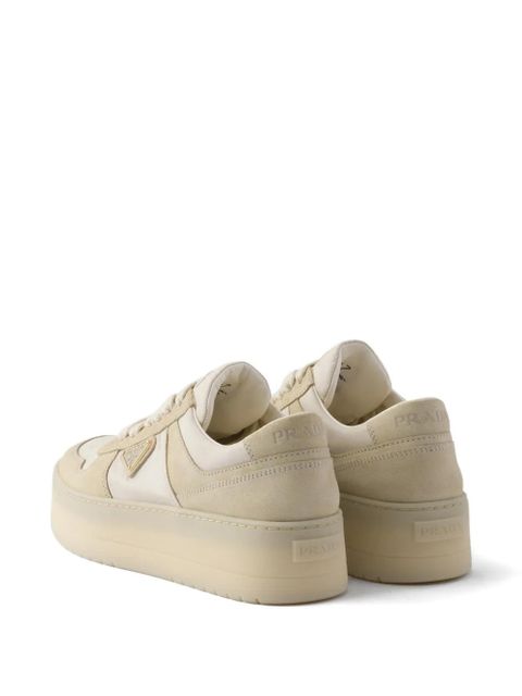 Prada Downtown Bold platform sneakers - Neutrals