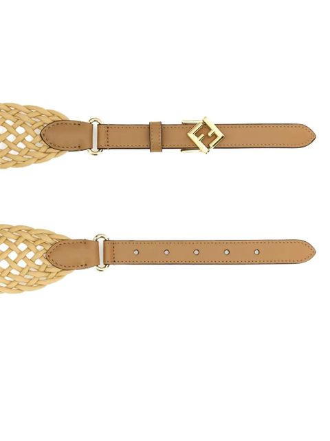 FENDI straw belt - Neutrals - zdjęcie produktu nr 2