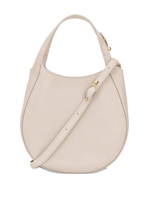 Longchamp Le Foulonné leather handbag - Neutrals