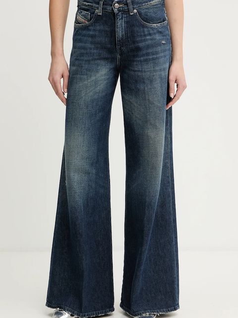 Diesel jeansy 1979 D-AKEMI L.32 damskie kolor niebieski A03624.09N70 - zdjęcie produktu nr 1