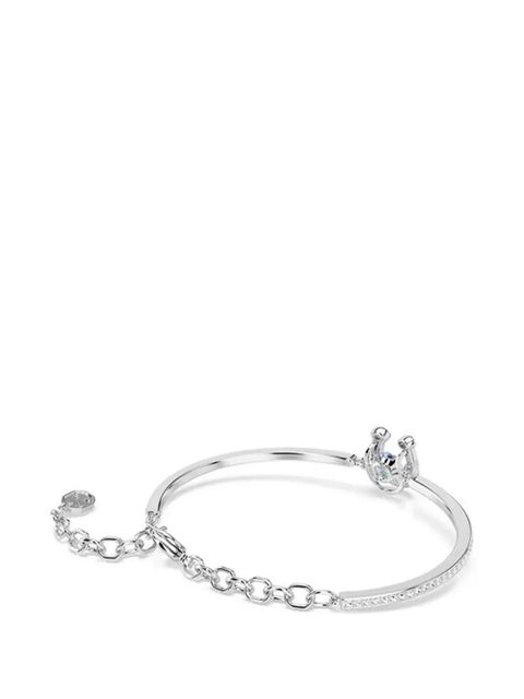 Swarovski horseshoe embellished bracelet - Silver