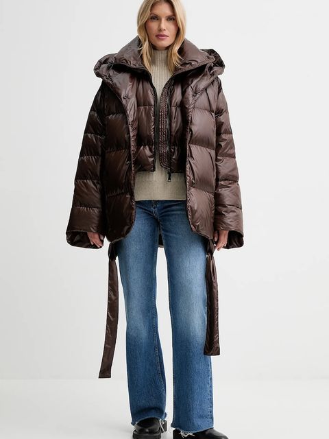 MMC STUDIO kurtka puchowa kolor brązowy zimowa OLORO.JACKET - zdjęcie produktu nr 2