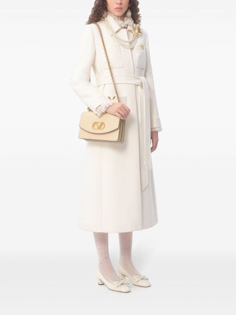 Valentino Garavani Vain leather shoulder bag - Neutrals