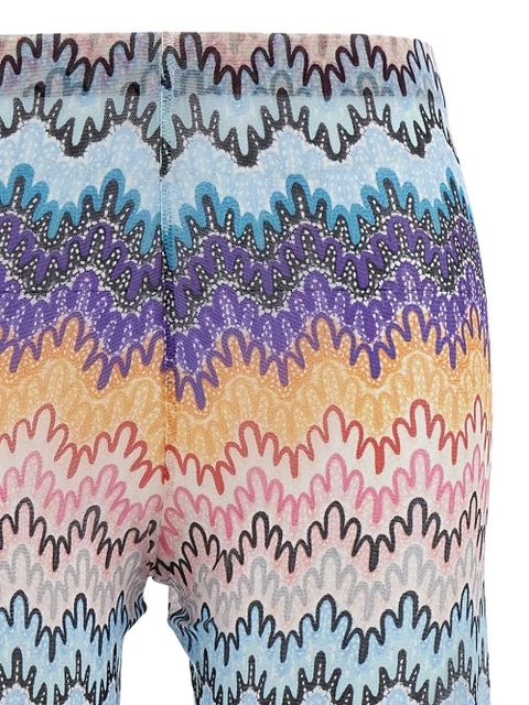 Missoni all-over print trousers - Blue