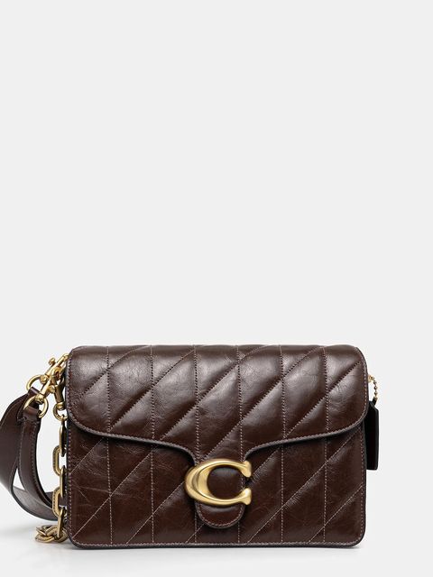 Coach torebka skórzana Chain Tabby Shoulder Bag With Quilting - zdjęcie produktu nr 2