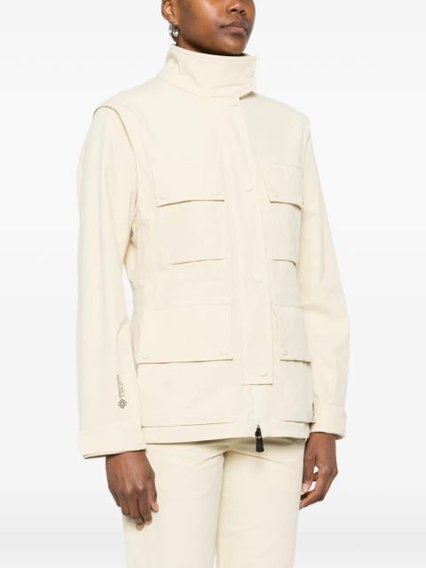 Moncler Grenoble buttoned pocket jacket - Neutrals