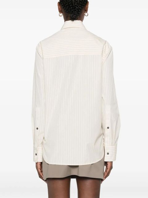 LouLou de Saison striped shirt - White