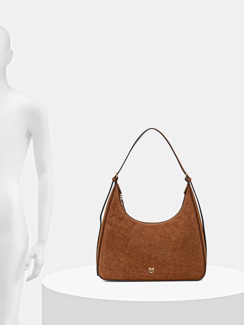 Pinko torebka zamszowa