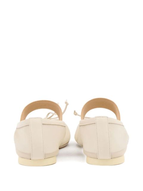 MM6 Maison Margiela mesh ballerina shoes - Neutrals - zdjęcie produktu nr 2