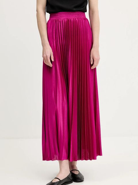 Answear.LAB spódnica kolor różowy maxi rozkloszowana - zdjęcie produktu nr 1