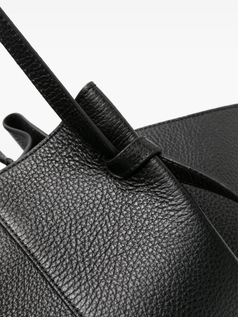 Yuzefi Mochi leather tote bag - Black