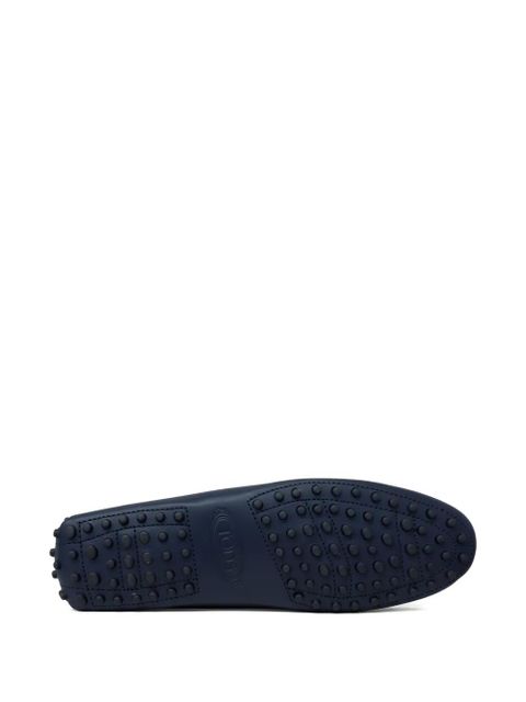 Tod's leather loafers - Blue
