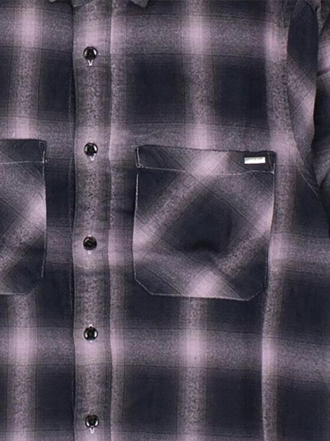 AMIRI plaid-check shirt - Purple - zdjęcie produktu nr 2