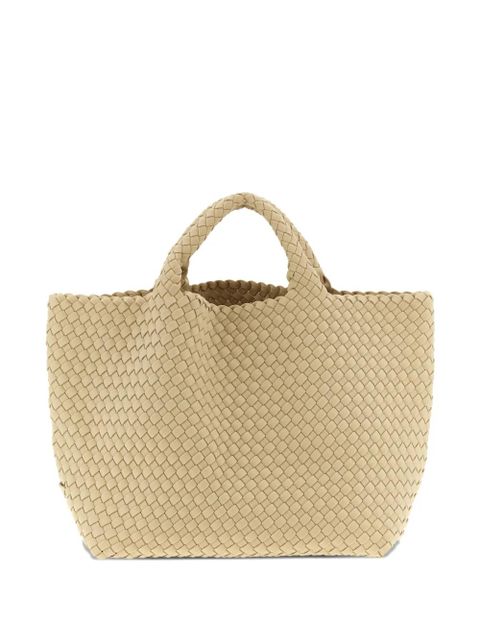 NAGHEDI medium St. Barths woven tote bag - Neutrals
