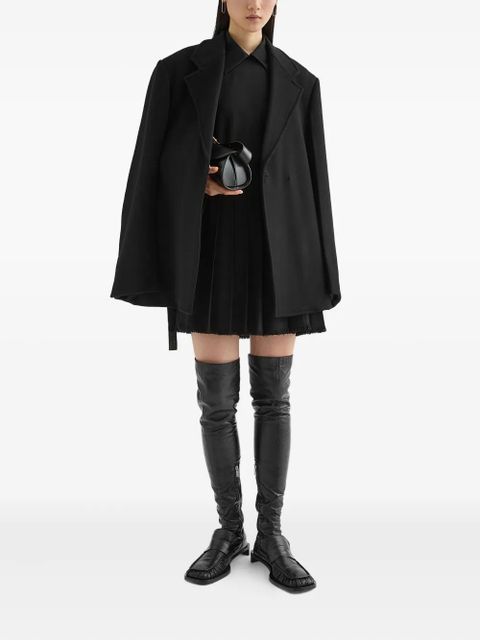Jil Sander wool coat - Black