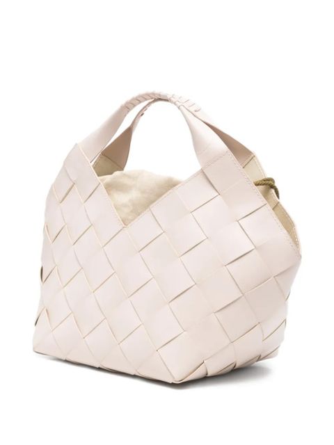 DRAGON DIFFUSION woven botteghe tote bag - Neutrals