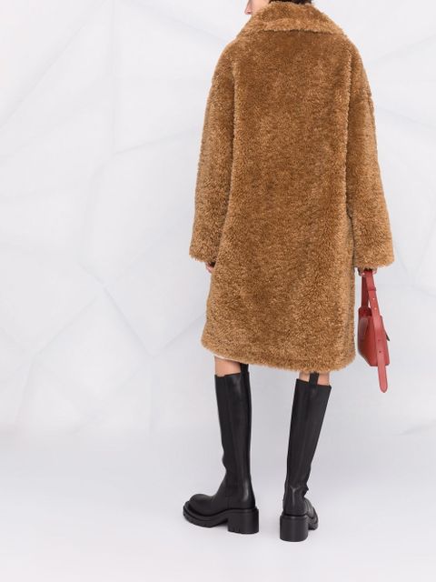 STAND STUDIO oversized faux fur coat - Brown - zdjęcie produktu nr 2