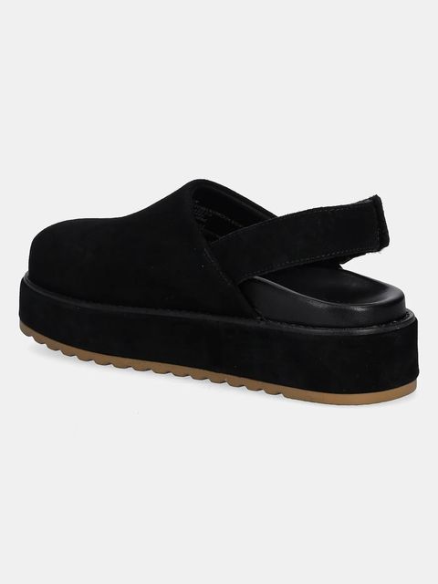 Steve Madden klapki Mellow damskie kolor czarny na platformie 11004849