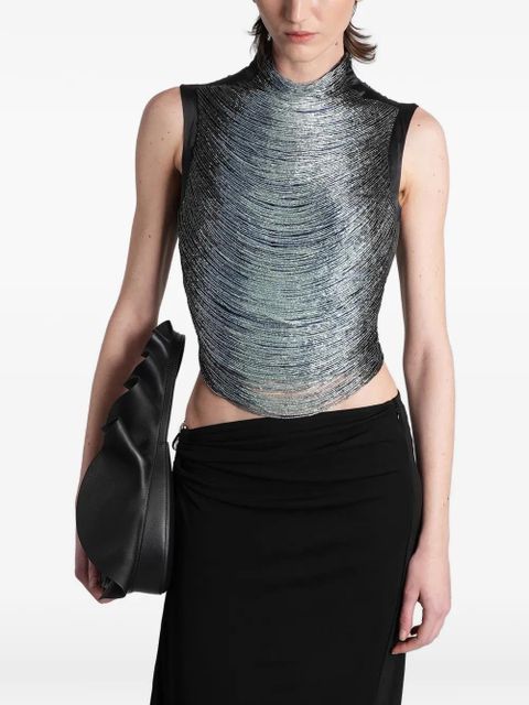 Cult Gaia Taraji sleeveless top - Blue - zdjęcie produktu nr 1