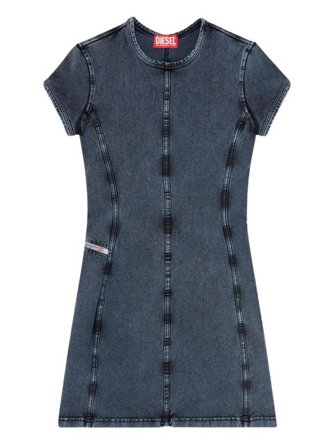 Diesel D-Cup denim minidress - Black - zdjęcie produktu nr 1