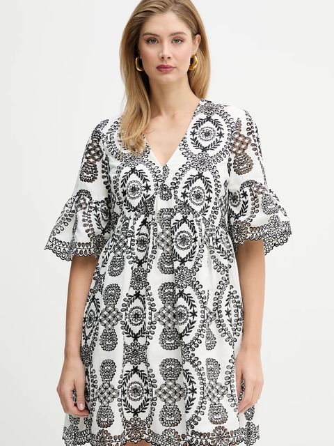 Silvian Heach sukienka bawełniana INARA - zdjęcie produktu nr 1