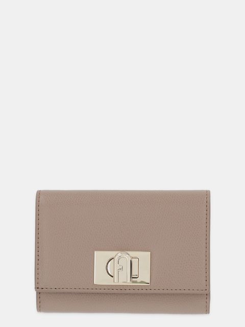 Furla portfel skórzany damski kolor beżowy WP00225 ARE000 1257S - zdjęcie produktu nr 1