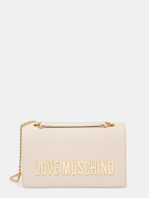 Love Moschino torebka kolor beżowy JC4192PP1NKD0110 - zdjęcie produktu nr 1